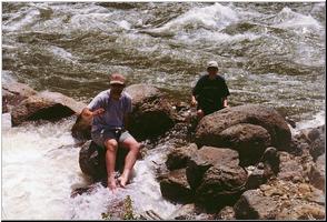 Resting in Sulpher Creek