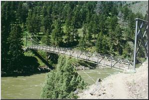 Bridge over Yellowstone River