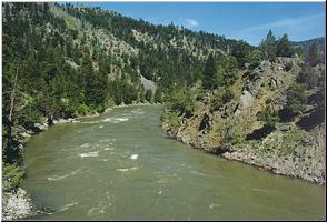 Yellowstone River, from the bridge